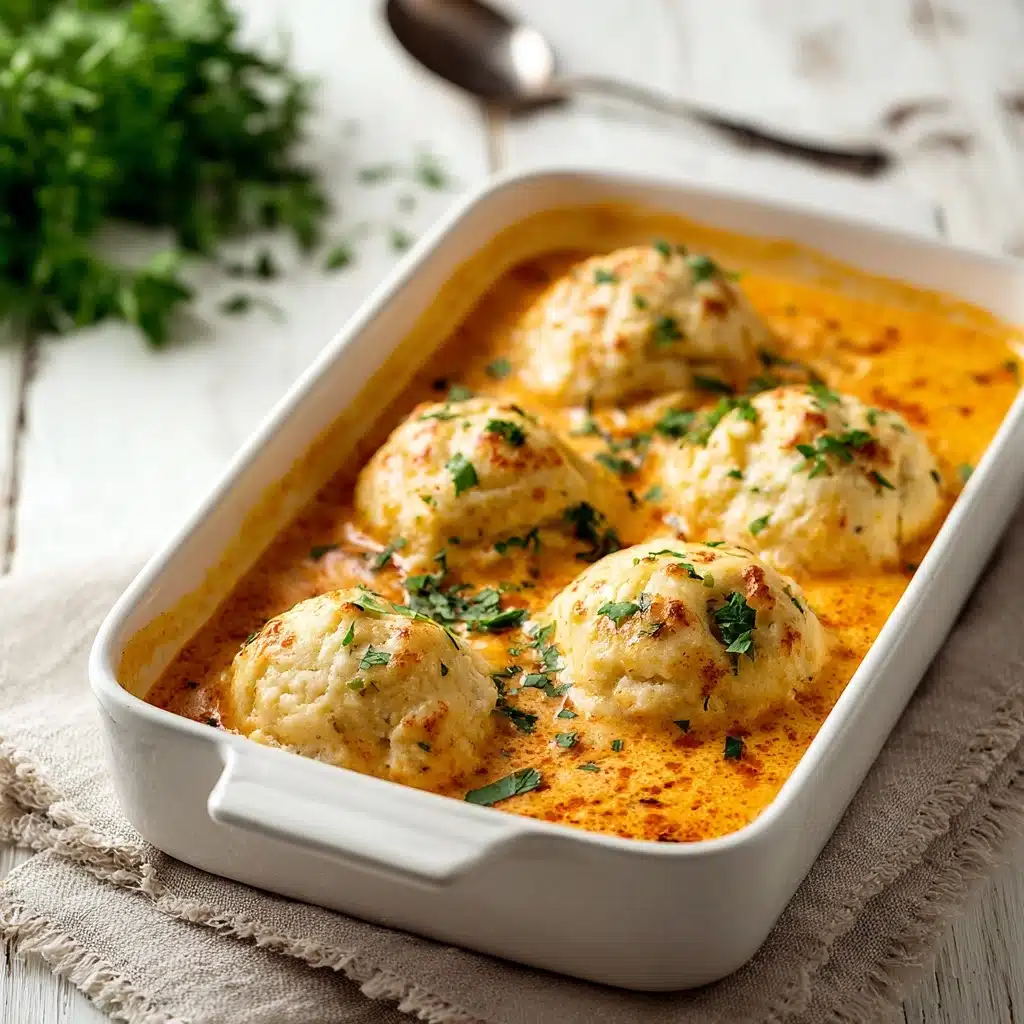 Best Tomato Soup with Cheddar Bay Dumplings Recipe - Recipe Image