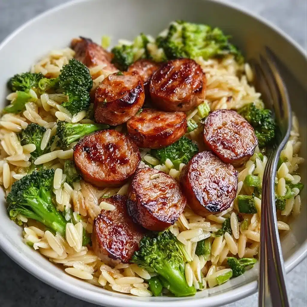 Chicken Sausage and Broccoli Orzo: A Delicious Recipe! Recipe - Recipe Image
