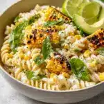 Creamy Street Corn Pasta Salad Recipe