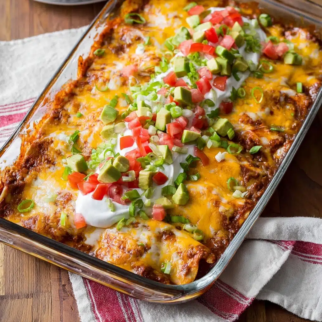Ground Beef Enchiladas Recipe - Recipe Image