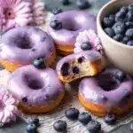 Blueberry Cake Donuts Recipe