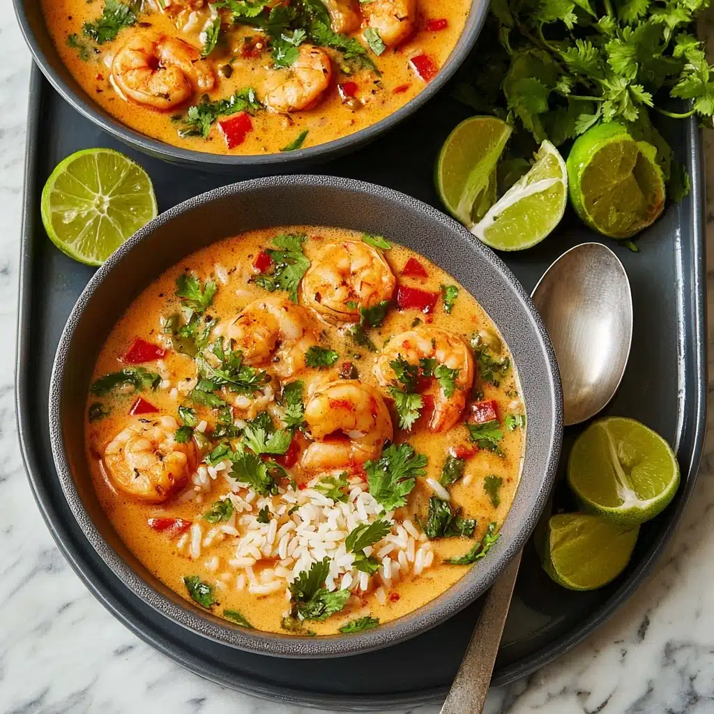 Coconut Curry Shrimp Soup Recipe - Recipe Image
