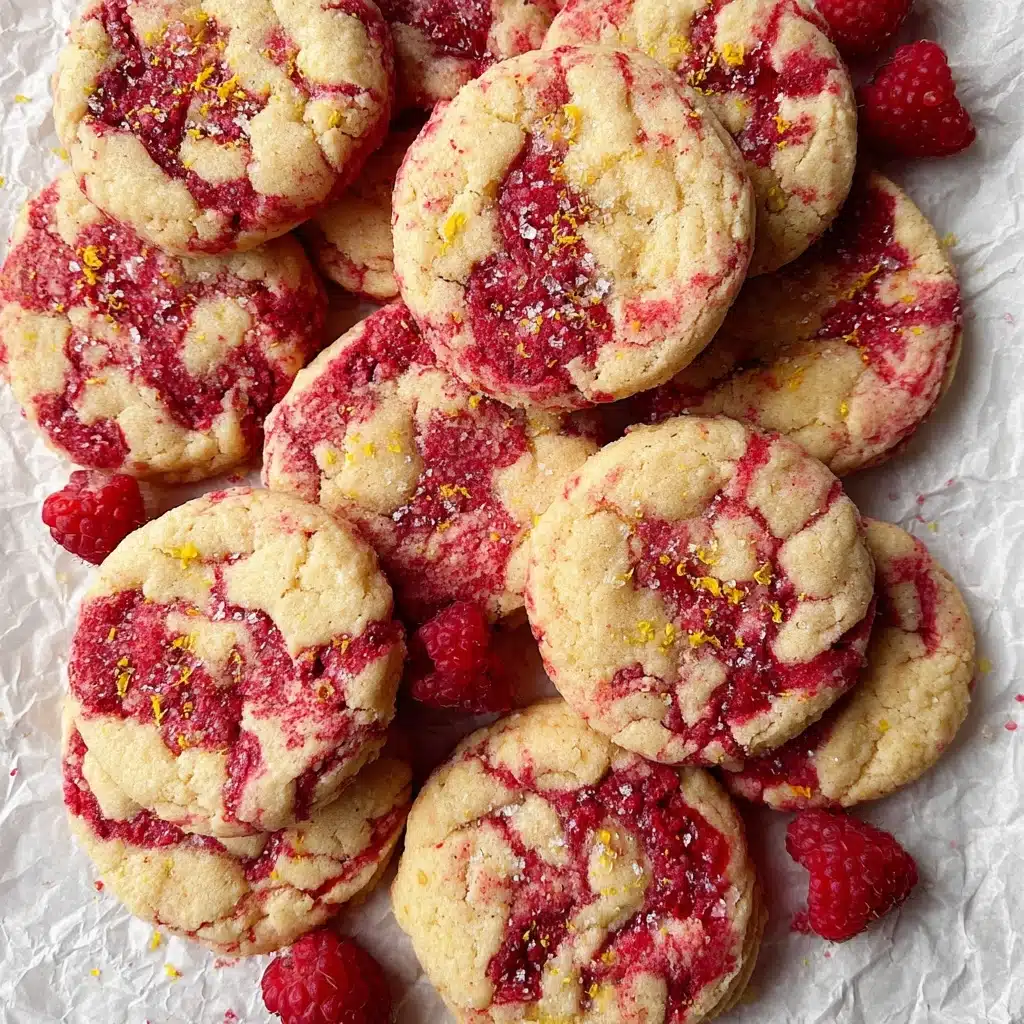 Lemon Raspberry Cookies Recipe - Recipe Image