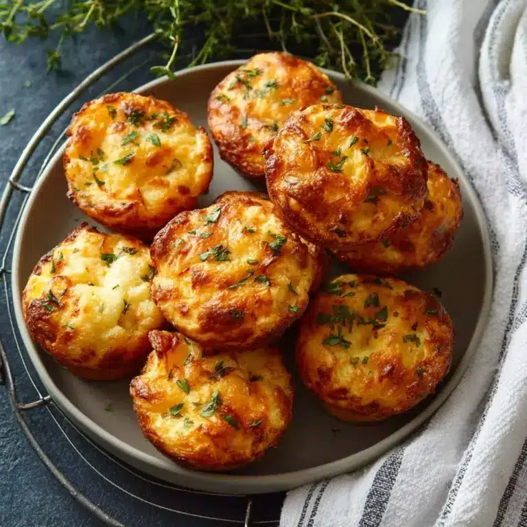 Cheesy Mashed Potato Puffs Recipe