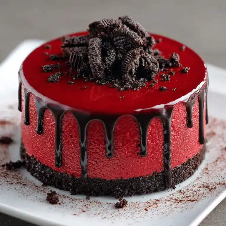 Vampire Bite Red Velvet Cheesecake Recipe