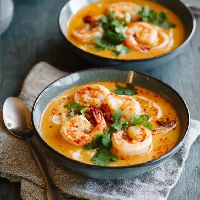 Coconut Curry Shrimp Soup Recipe