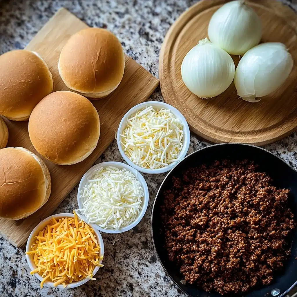 Irresistible French Onion Beef Sloppy Joes Recipe - Recipe Image