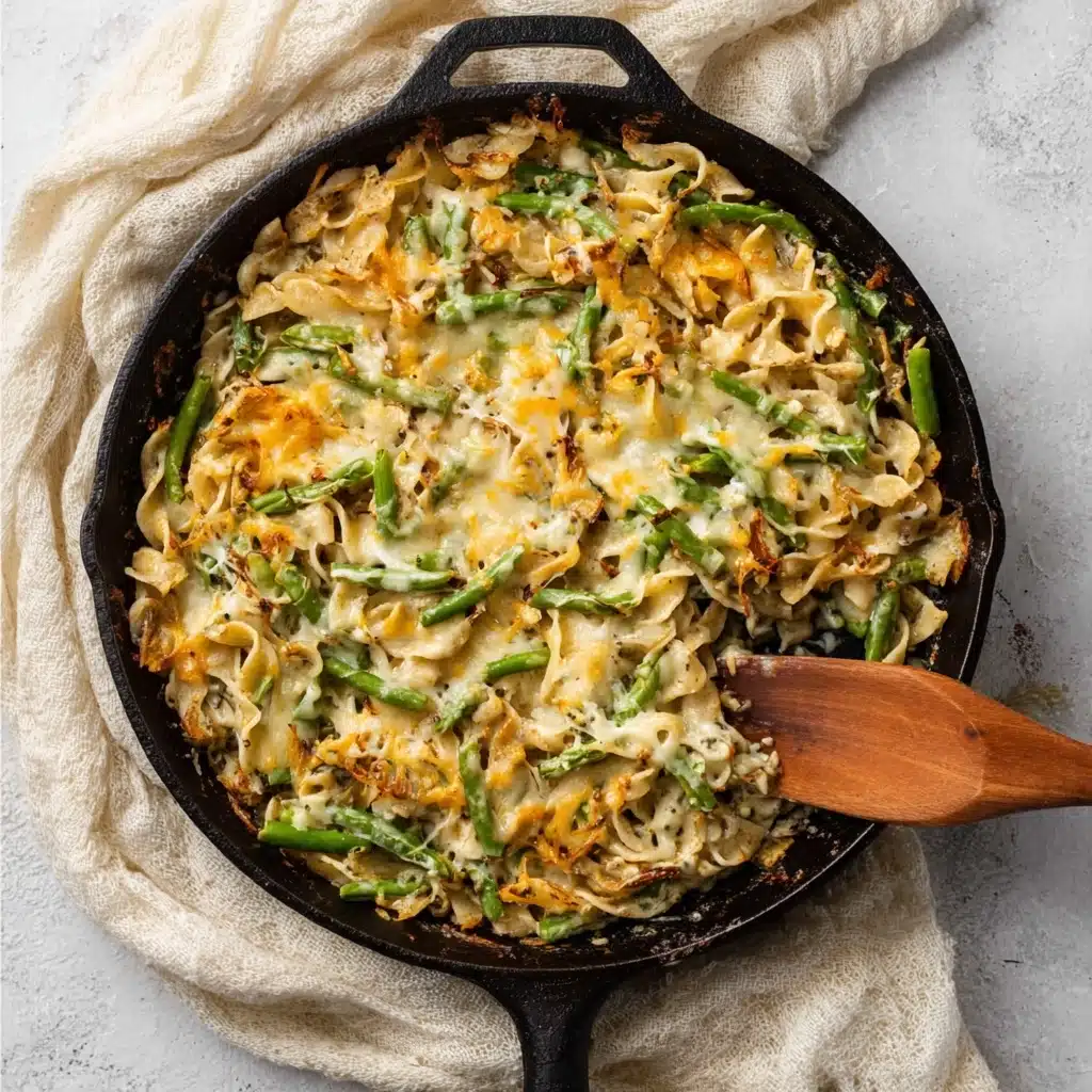 Vegan Green Bean Casserole Recipe - Recipe Image