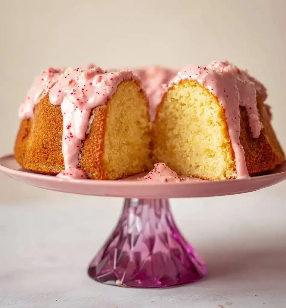 Pink Lemonade Pound Cake Recipe