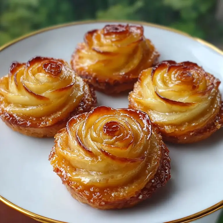 Peach Pie Cruffins Recipe