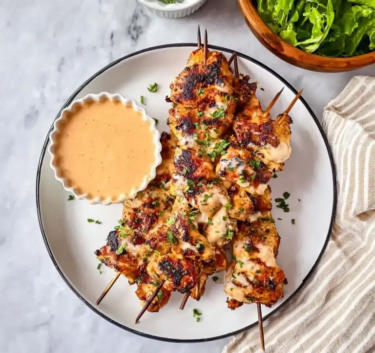 Bang Bang Chicken Skewers Recipe