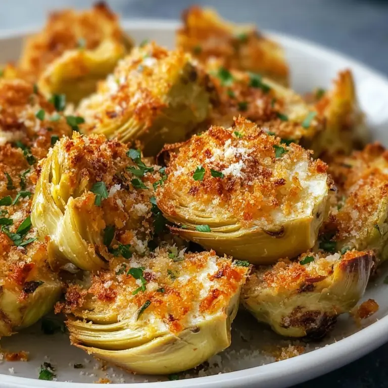 Crispy Parmesan Artichoke Hearts Recipe
