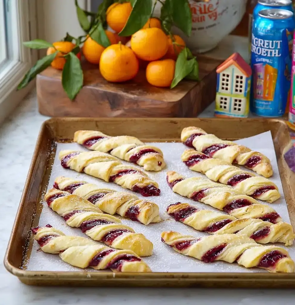 Blackberry Goat Cheese Puff Pastry Twists Recipe