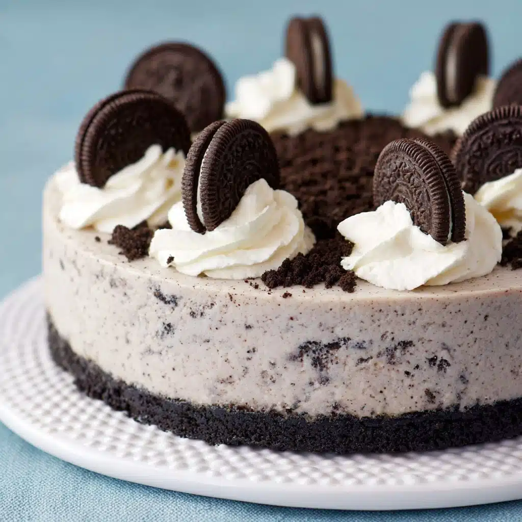 No Bake Oreo Cheesecake Recipe - Recipe Image