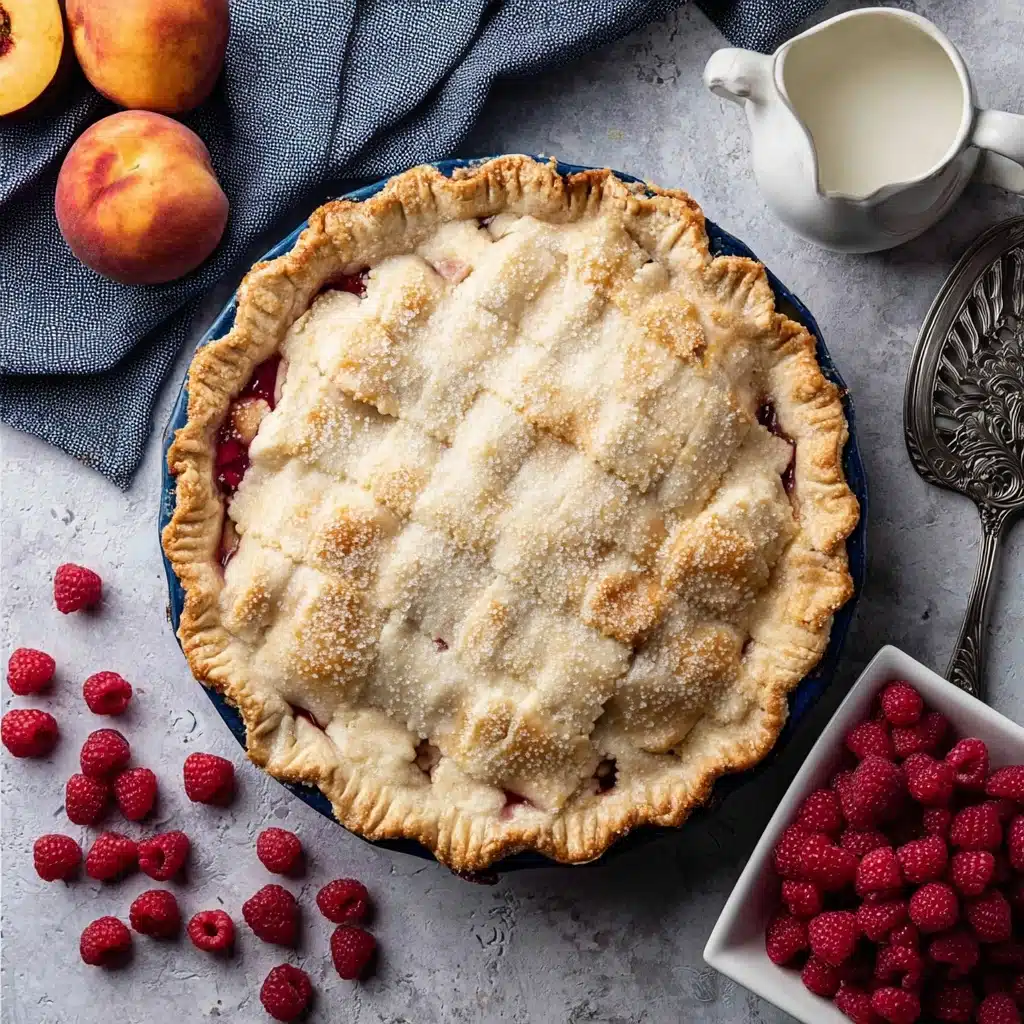 Raspberry Peach Pie Crust Recipe