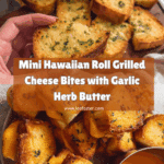 This Hawaiian Roll Mini Grilled Cheese Recipe is THE Recipe