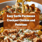 Garlic Parmesan Crockpot Chicken and Potatoes Recipe