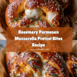 Rosemary Parmesan Mozzarella Pretzels Recipe