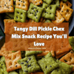 Dill Pickle Chex Mix: A Tangy Snack Sensation Recipe