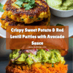 CRISPY SWEET POTATO & RED LENTIL PATTIES That Delight! Recipe