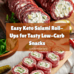 Irresistible Keto Salami Roll-Ups for Easy Snacking Recipe