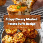 Cheesy Mashed Potato Puffs Recipe