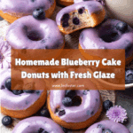 Blueberry Cake Donuts Recipe