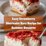 Strawberry Shortcake Bars : Easy Desserts for Summer Recipe