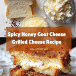 Goat Cheese Grilled Cheese with Honey and Red Pepper Flakes Recipe
