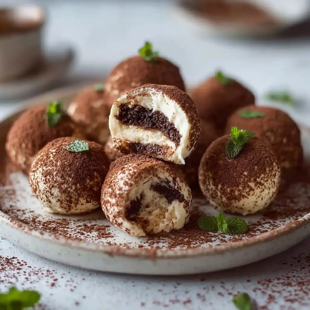 10 Minute Tiramisu Balls: Quick and Delicious Treats Recipe - Recipe Image