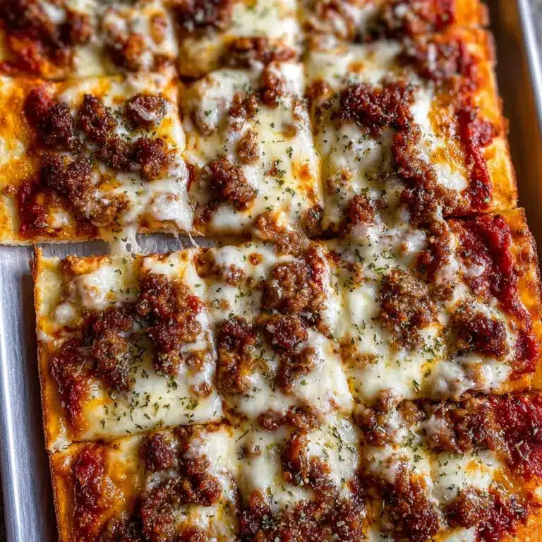 Easy Homemade School Cafeteria Pizza Recipe