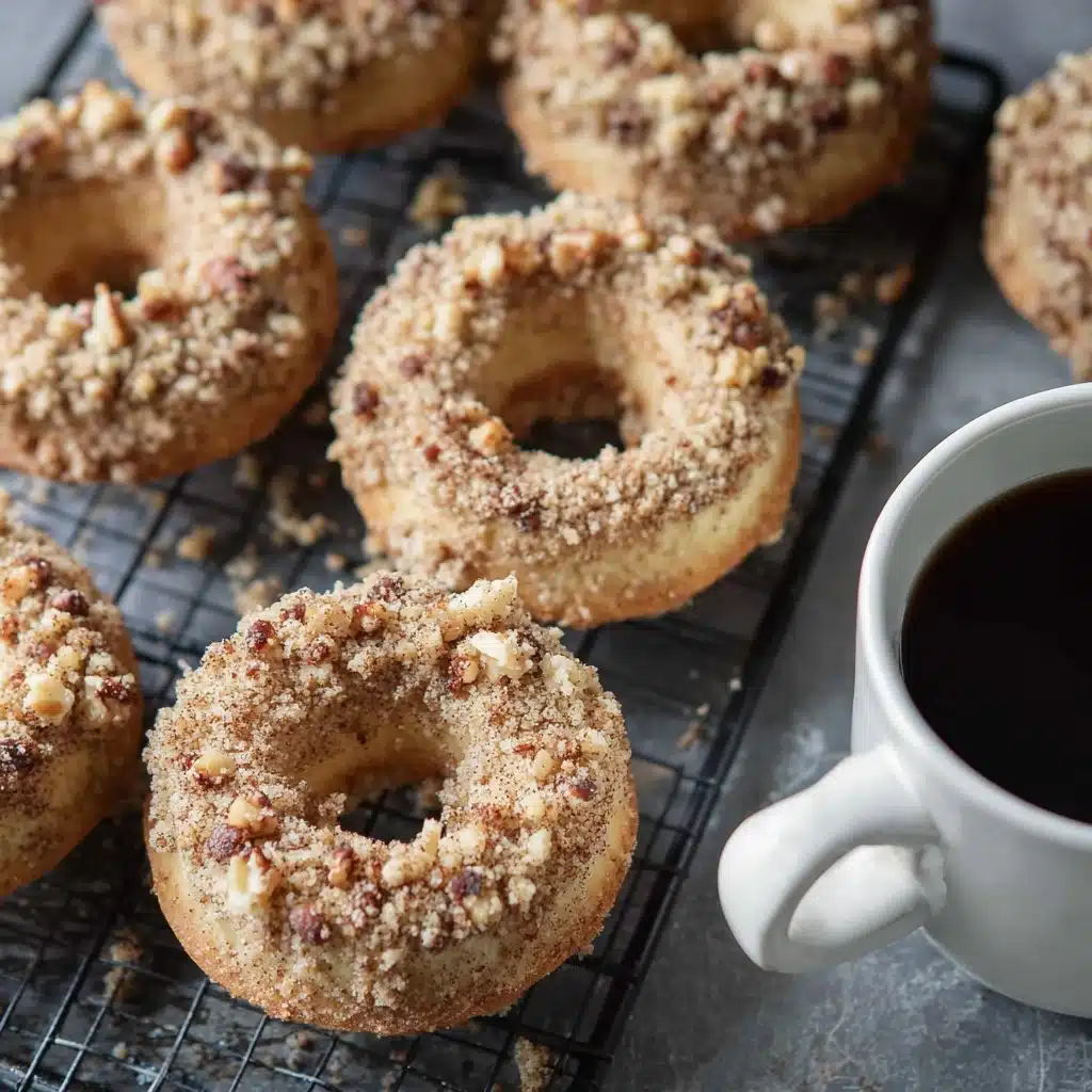 Coffee Cake Donuts Recipe - Recipe Image