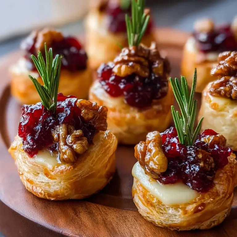 Ina Garten Cranberry Brei Bites Recipe