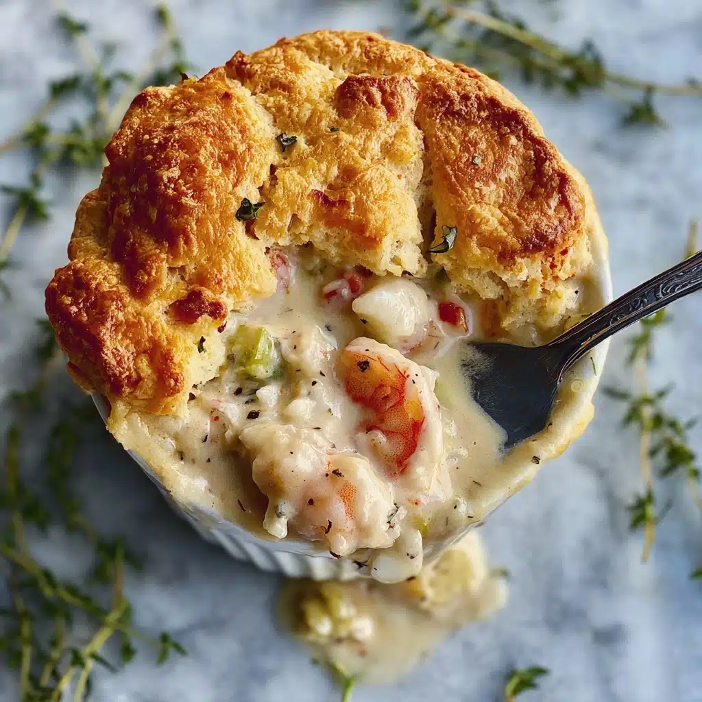 Cheddar Bay Biscuit Seafood Pot Pie
 - Recipe Image