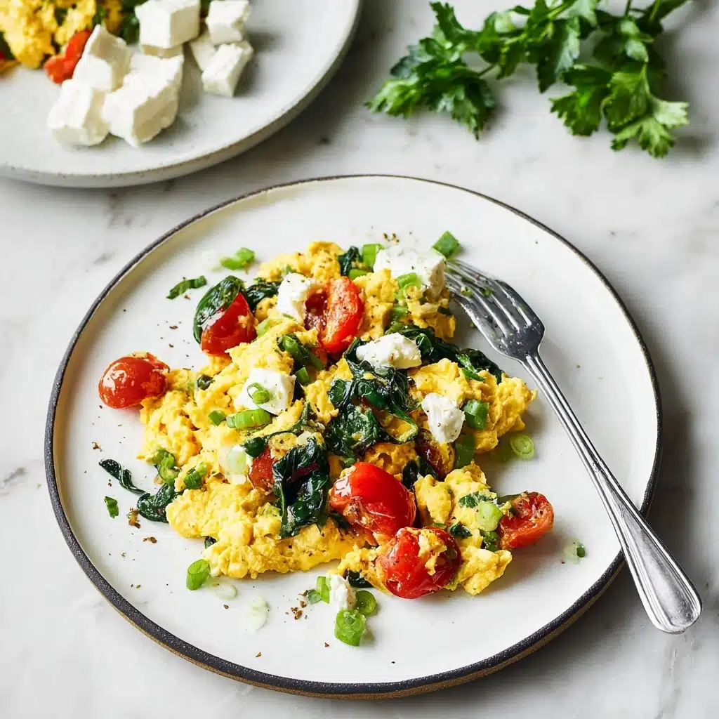 Mediterranean Scrambled Eggs Recipe - Recipe Image