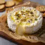 Delicious Garlic Butter Baked Brie Recipe