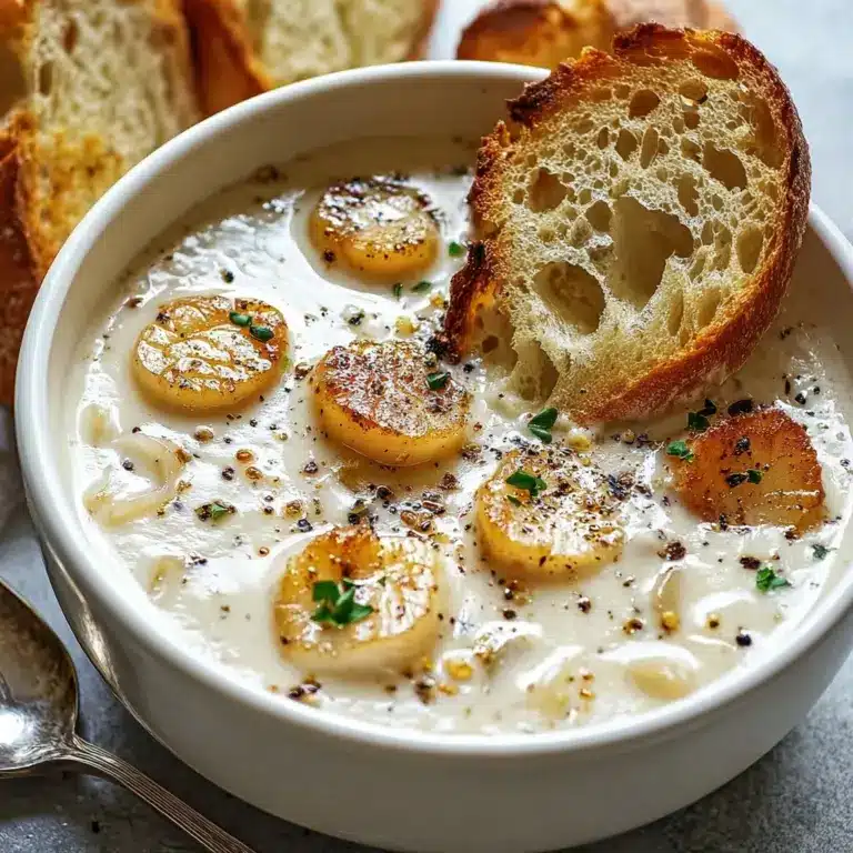 Country French Garlic Soup Recipe