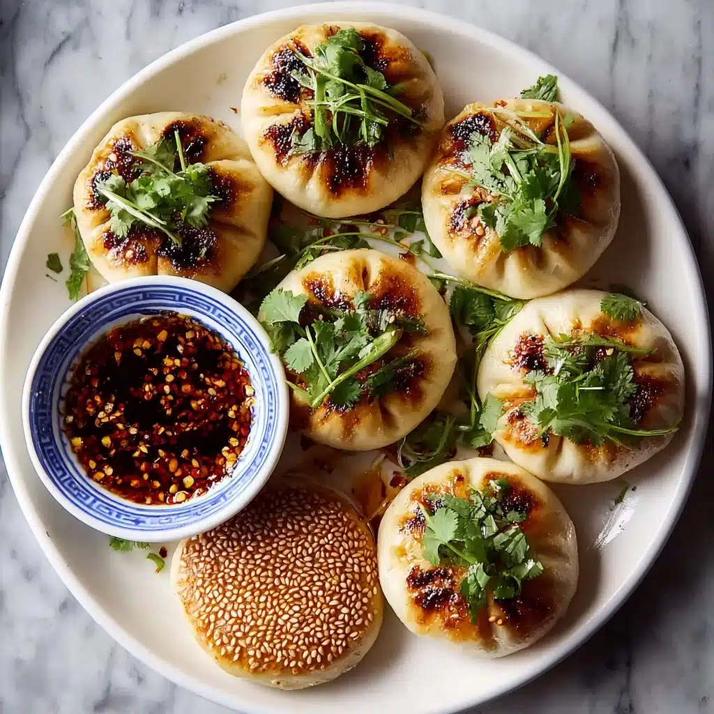 Korean Chicken Steamed Bao Buns Recipe - Recipe Image