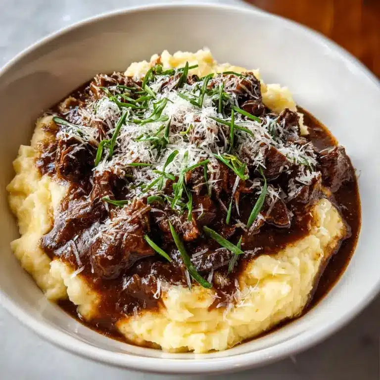 Short Rib Ragu with Parmesan Mashed Potatoes Recipe