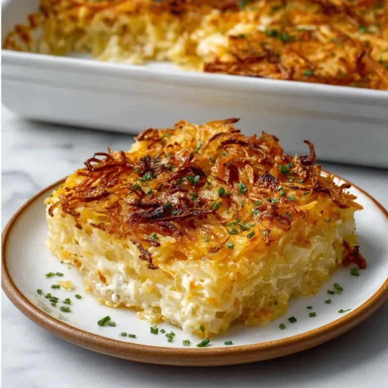 French Onion Funeral Potatoes Recipe