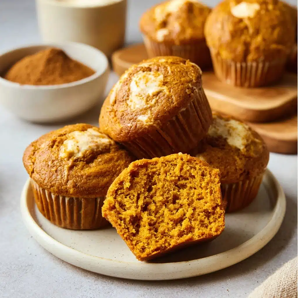 Pumpkin Swirl Muffins Recipe - Recipe Image