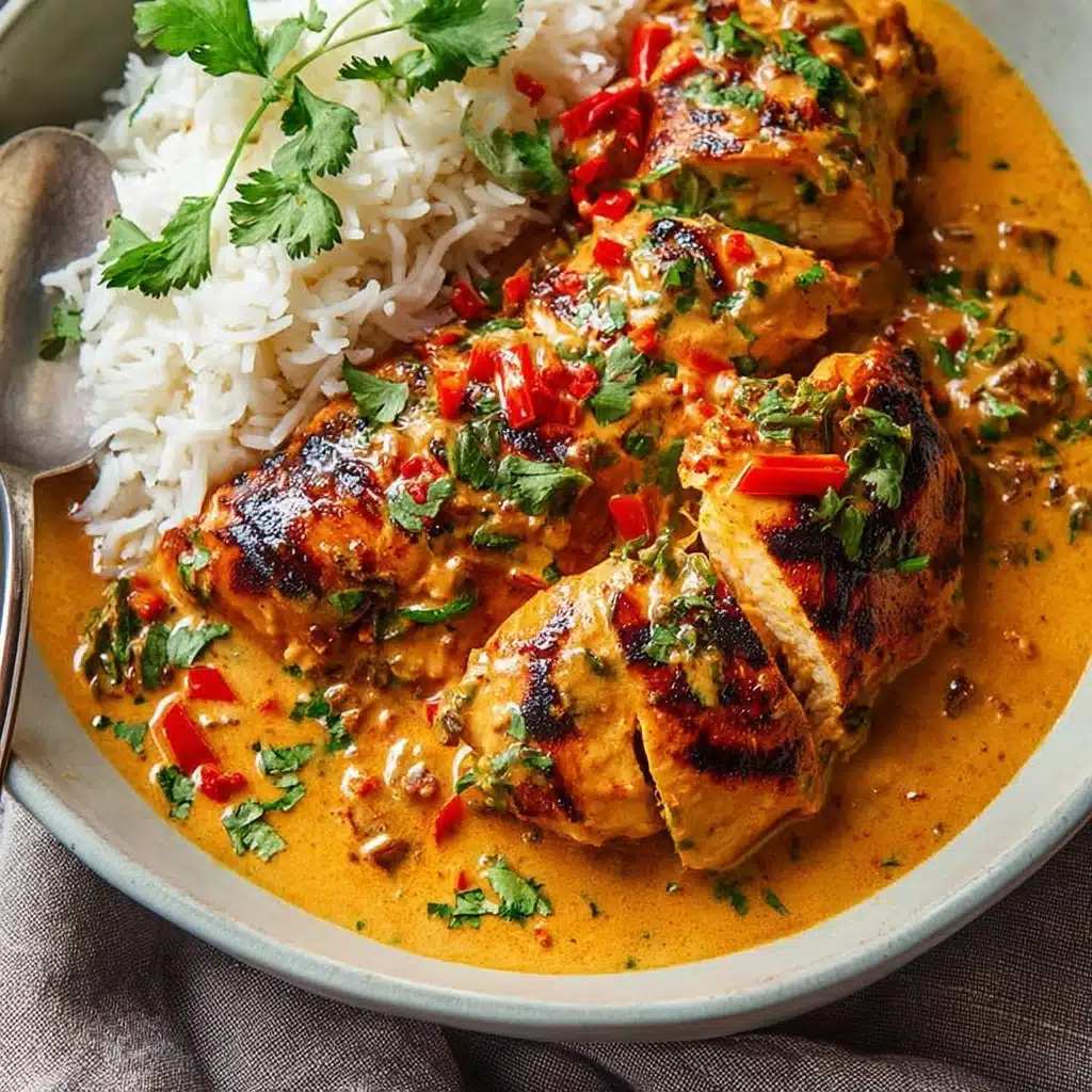 Spicy Brazilian Coconut Chicken Recipe - Recipe Image