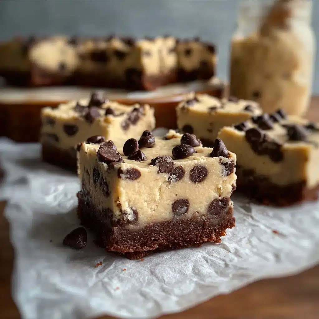 Protein Packed Cookie Dough Brownies Recipe - Recipe Image