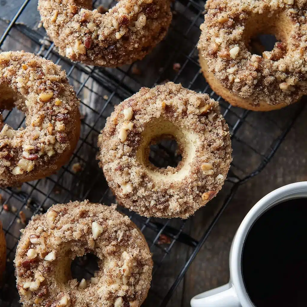 Coffee Cake Donuts Recipe - Recipe Image