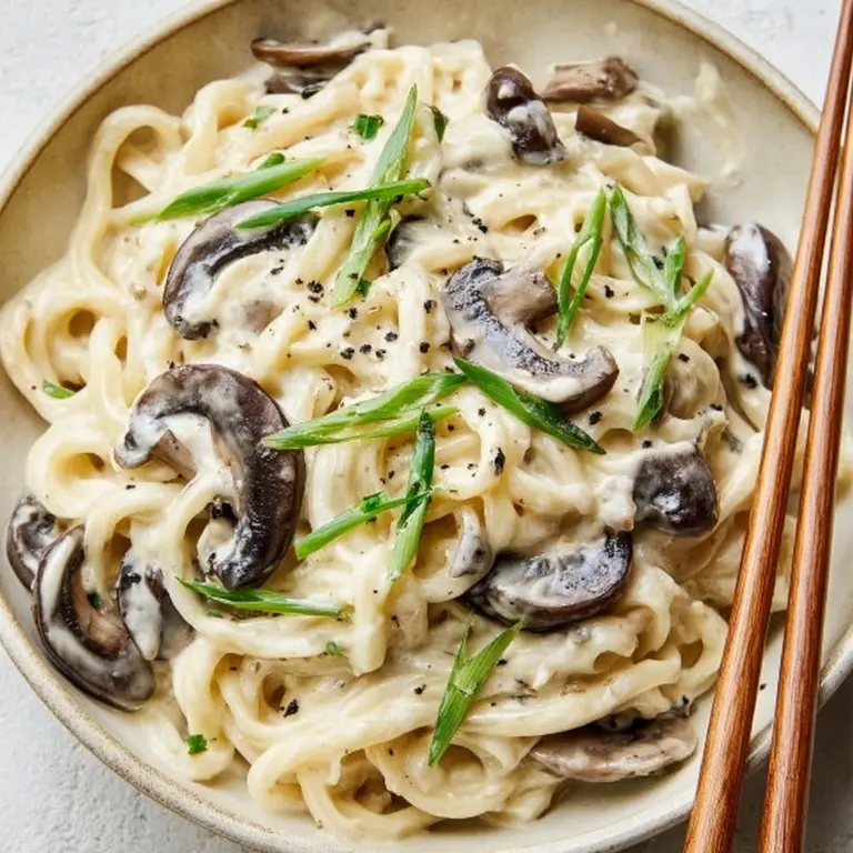 Creamy Miso Udon Recipe