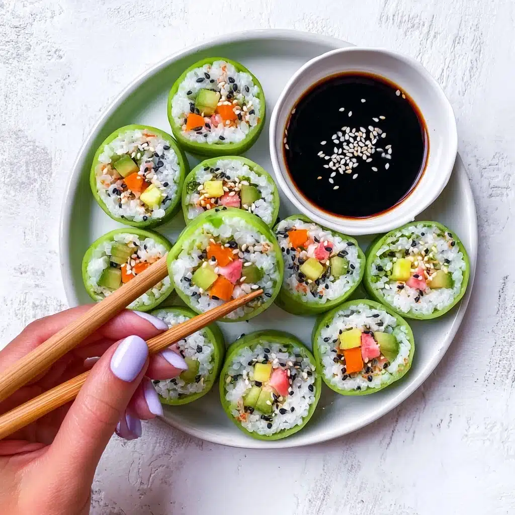 Cucumber Sushi Recipe - Recipe Image