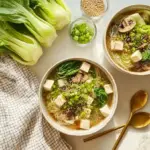 Hearty Bokchoy Chicken Soup Recipe