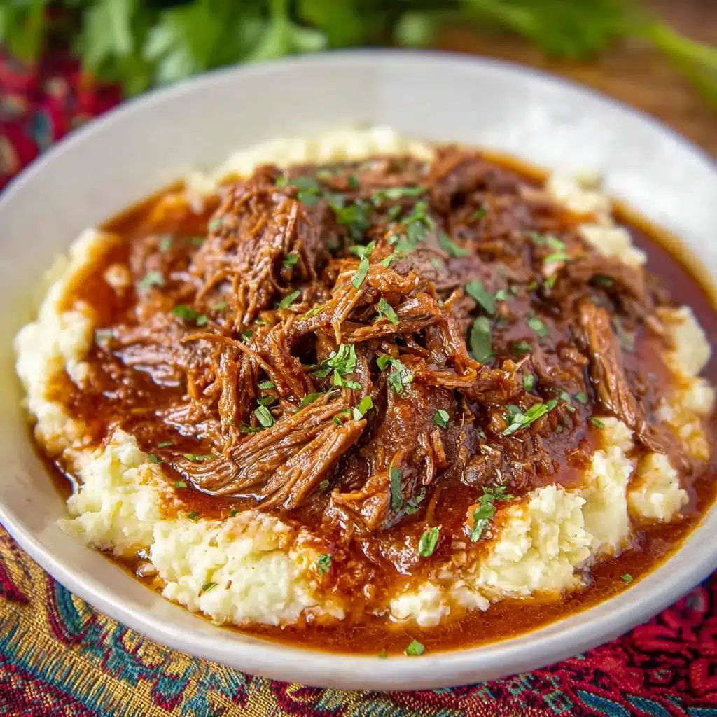 Italian Pot Roast & Parmesan Risotto Recipe - Recipe Image