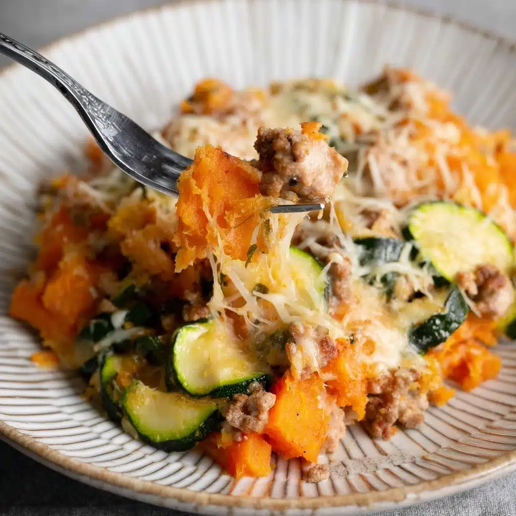 Ground Turkey Sweet Potato Bake Recipe - Recipe Image