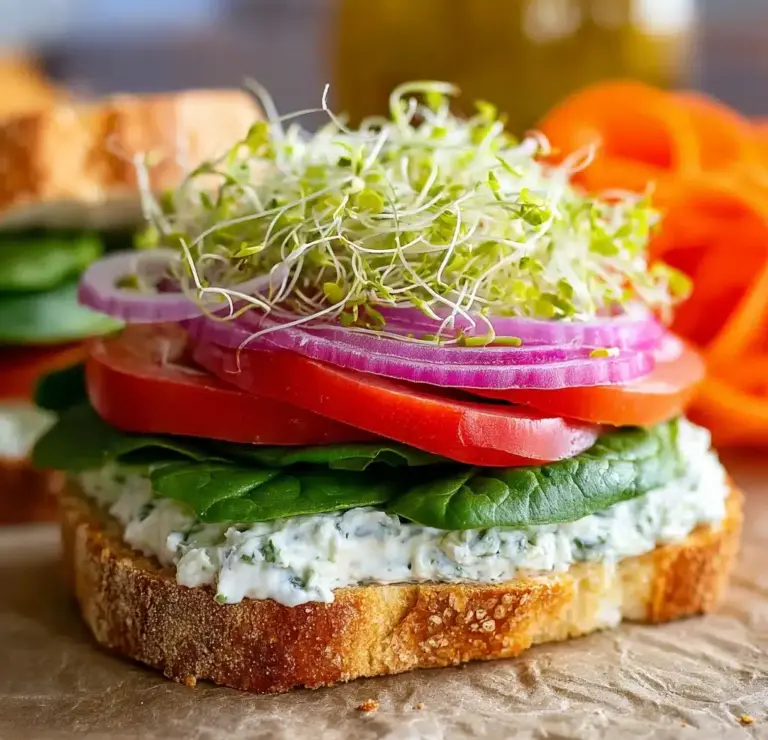 Laura’s Fresh Veggie Sandwich Recipe